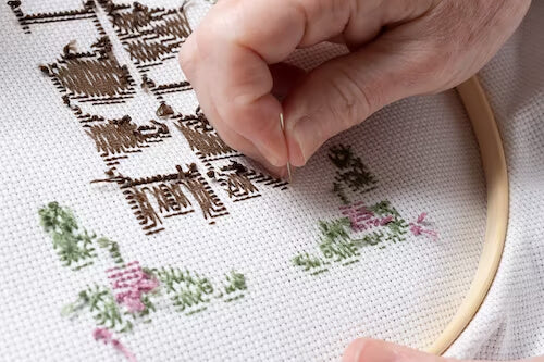 hand-embroidery