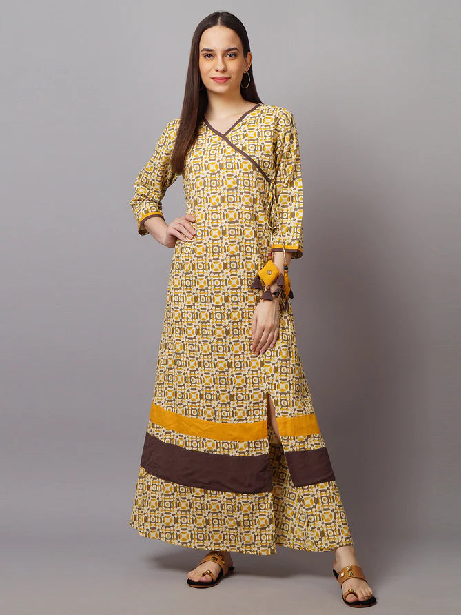 mustard dress for women