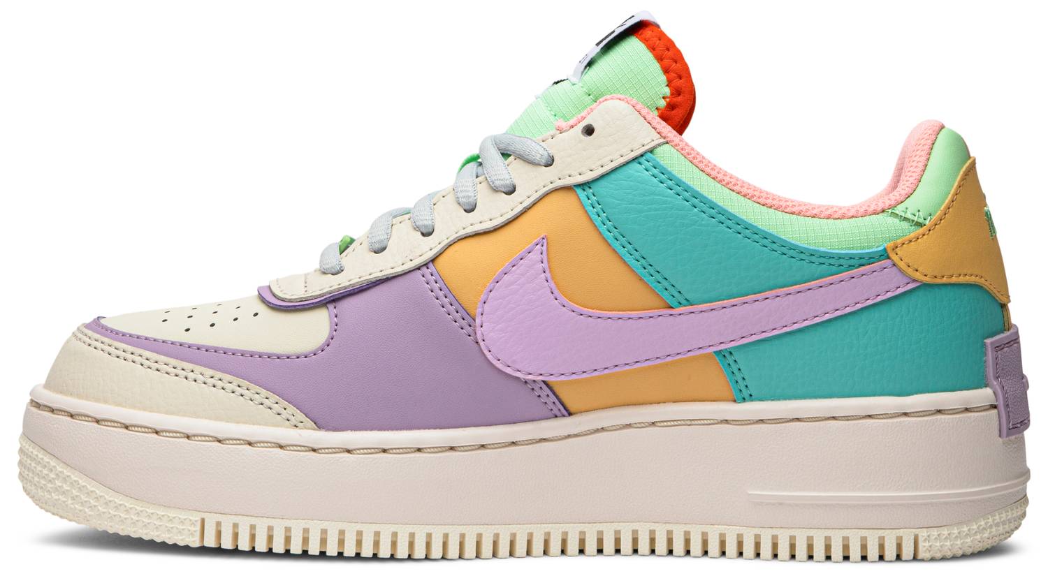 nike women's air force 1 shadow pale ivory pink