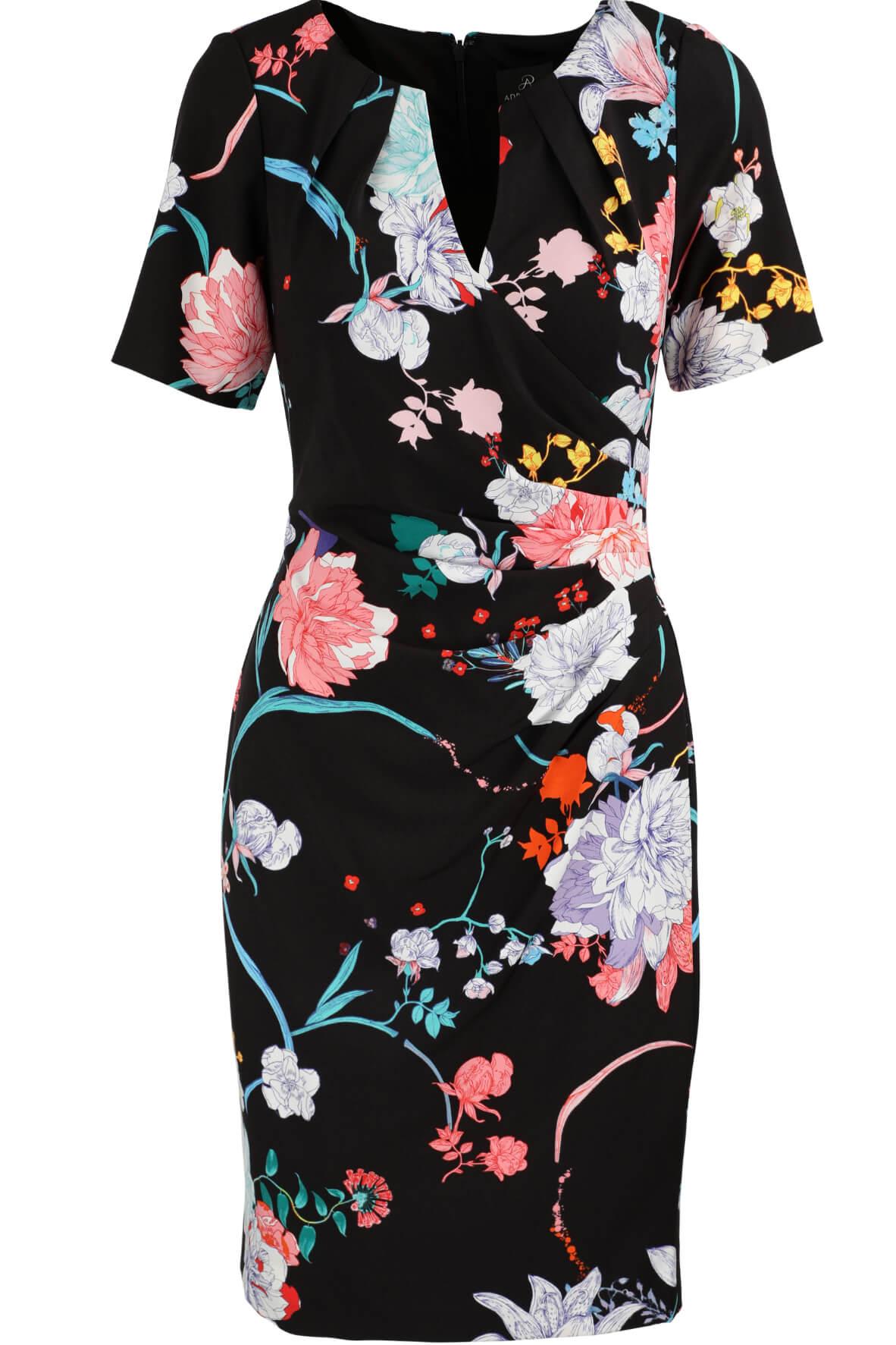 Zen Blossom Sheath Dress with Short Sleeve – Style Theory SG