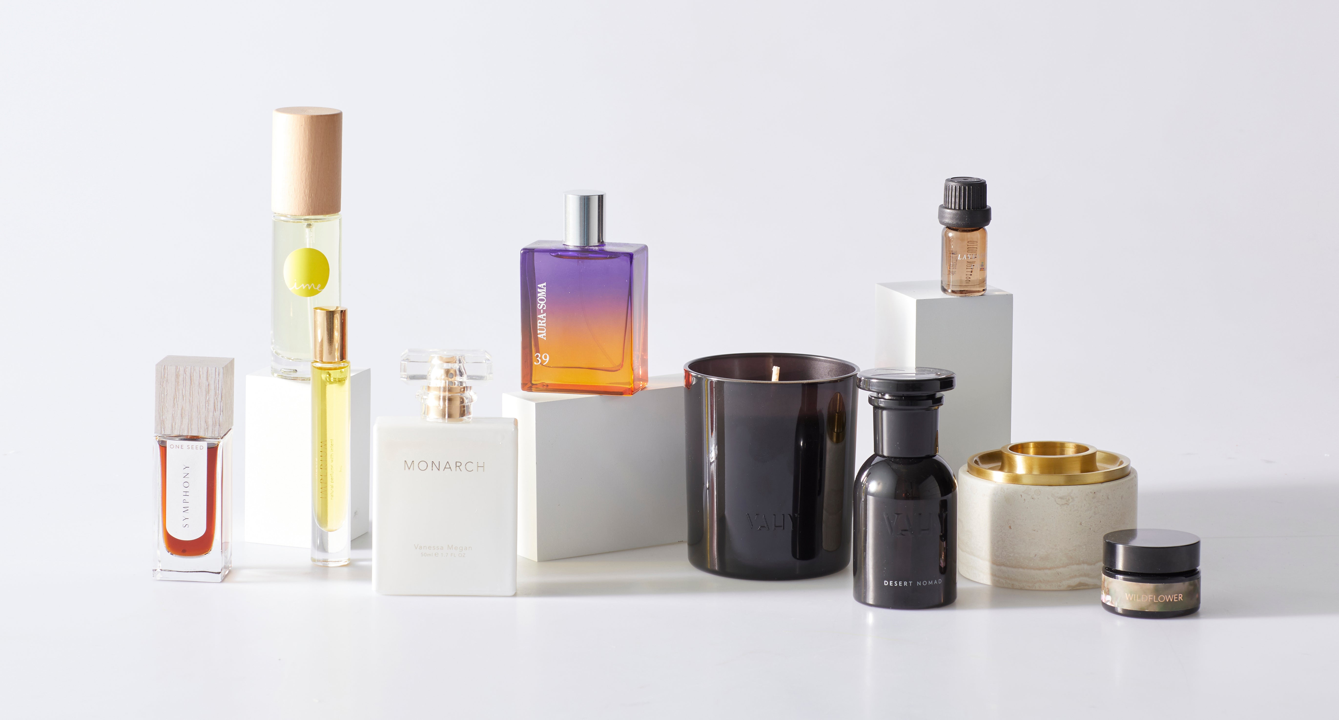 Sensoriam range of natural perfumes and natural home fragrances