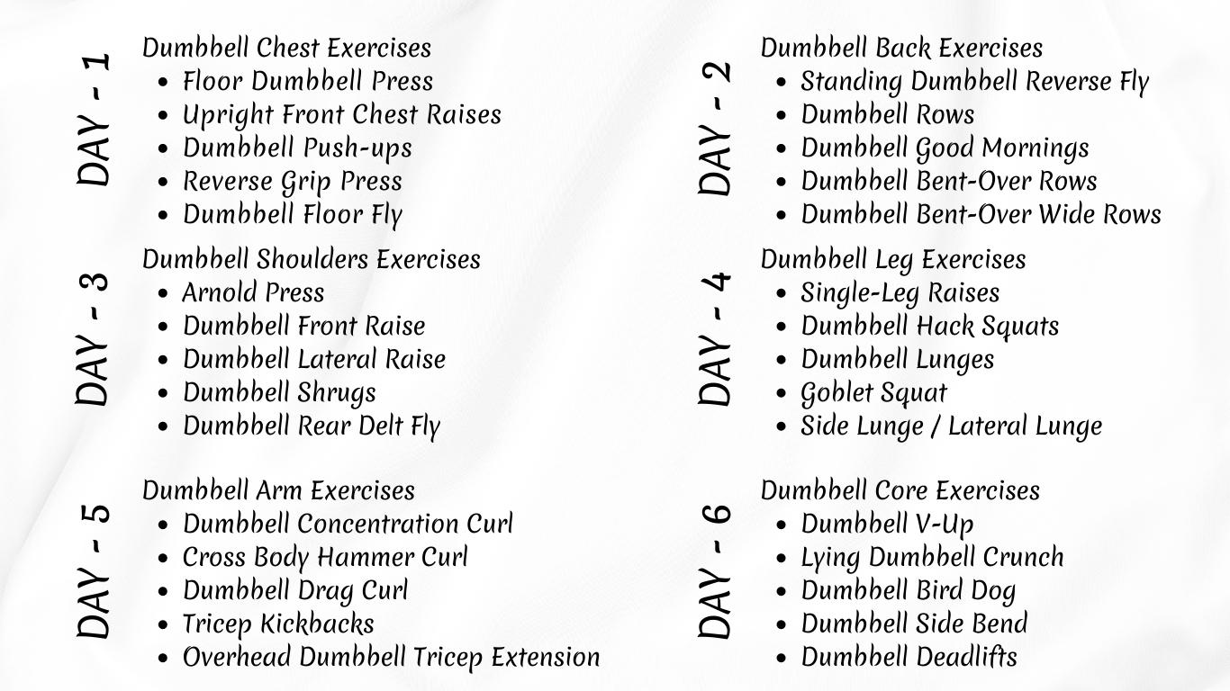 Dumbbell Exercise