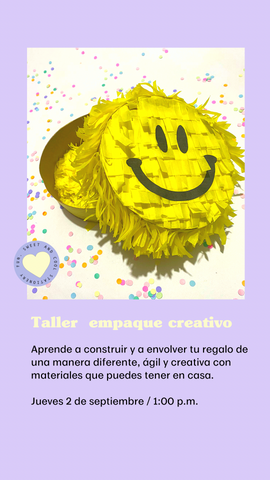 Taller empaque creativo helado de nata