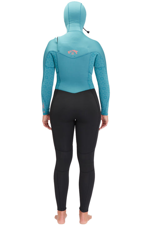 Bezwaar Slot Overtuiging Billabong Women's Synergy 5/4 Hooded Chest Zip Wetsuit - Marine | Moment  Surf Company