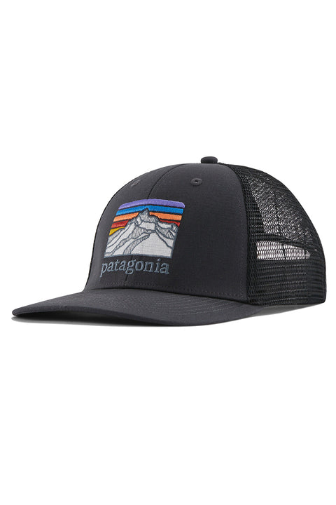 Patagonia Flying Fish Lopro Trucker Hat - Flying Fish Protest: Wavy Blue