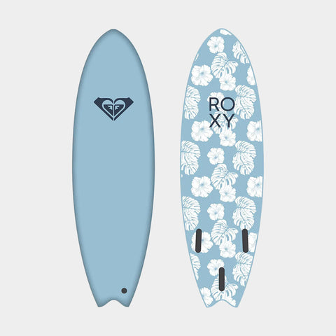idioom huis Inspecteren Roxy Soft Bat 6'0" Fish Surfboard - Blue Ocean | Moment Surf Company