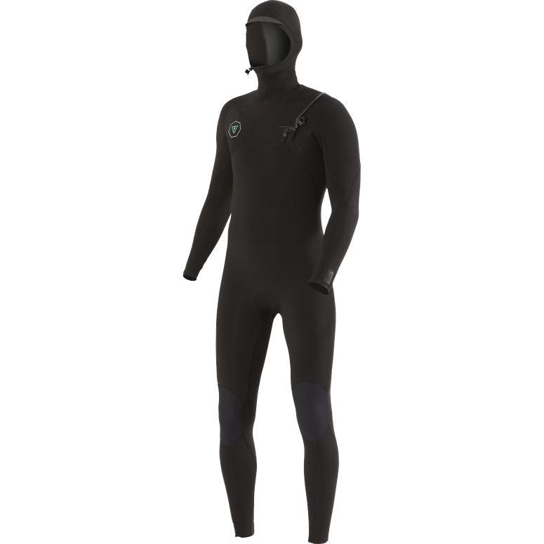 Vissla 7 Seas Comp 3/2 Chest Zip Wetsuit - Army | Moment Surf Company