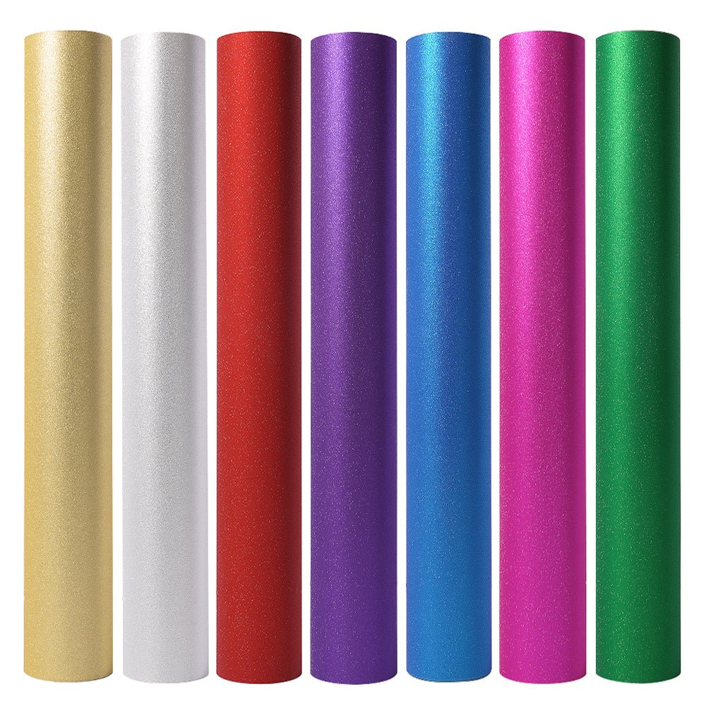 Glitter Bronze Adhesive Vinyl Paper 12 Roll - Peel and Stick By the Y —