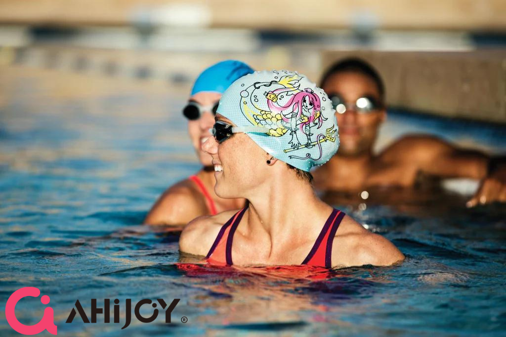 Customizable Swim Cap Designs Using Vinyl