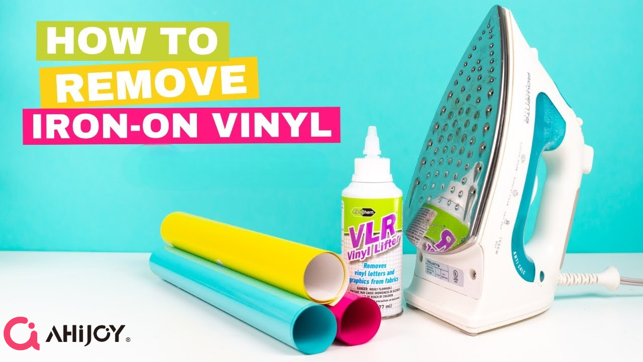 How To Remove Iron-On Vinyl? – Ahijoy