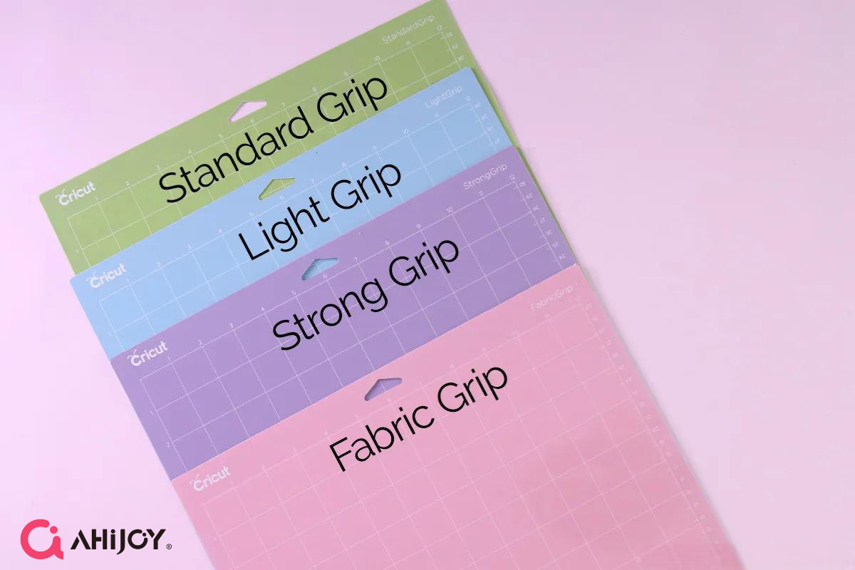 Blue, green, purple, or pink? Not sure which Cricut machine mat to