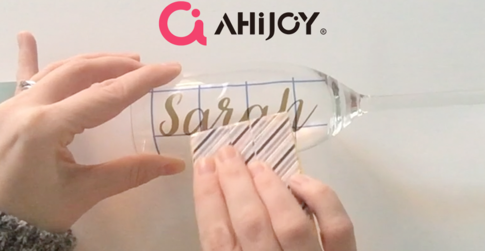 How to Make Vinyl Stickers for Glass – Ahijoy