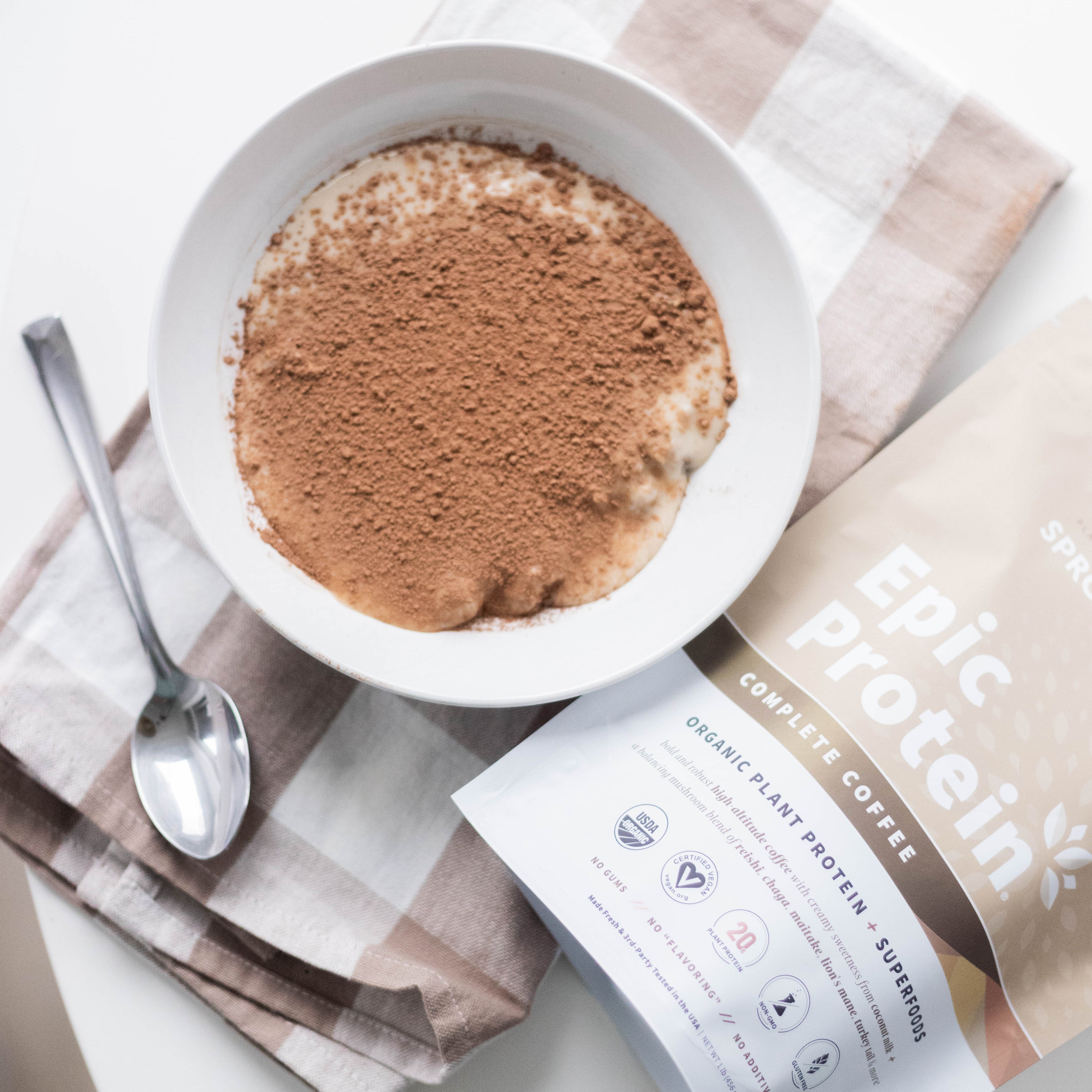 Tiramisu Protein Oats