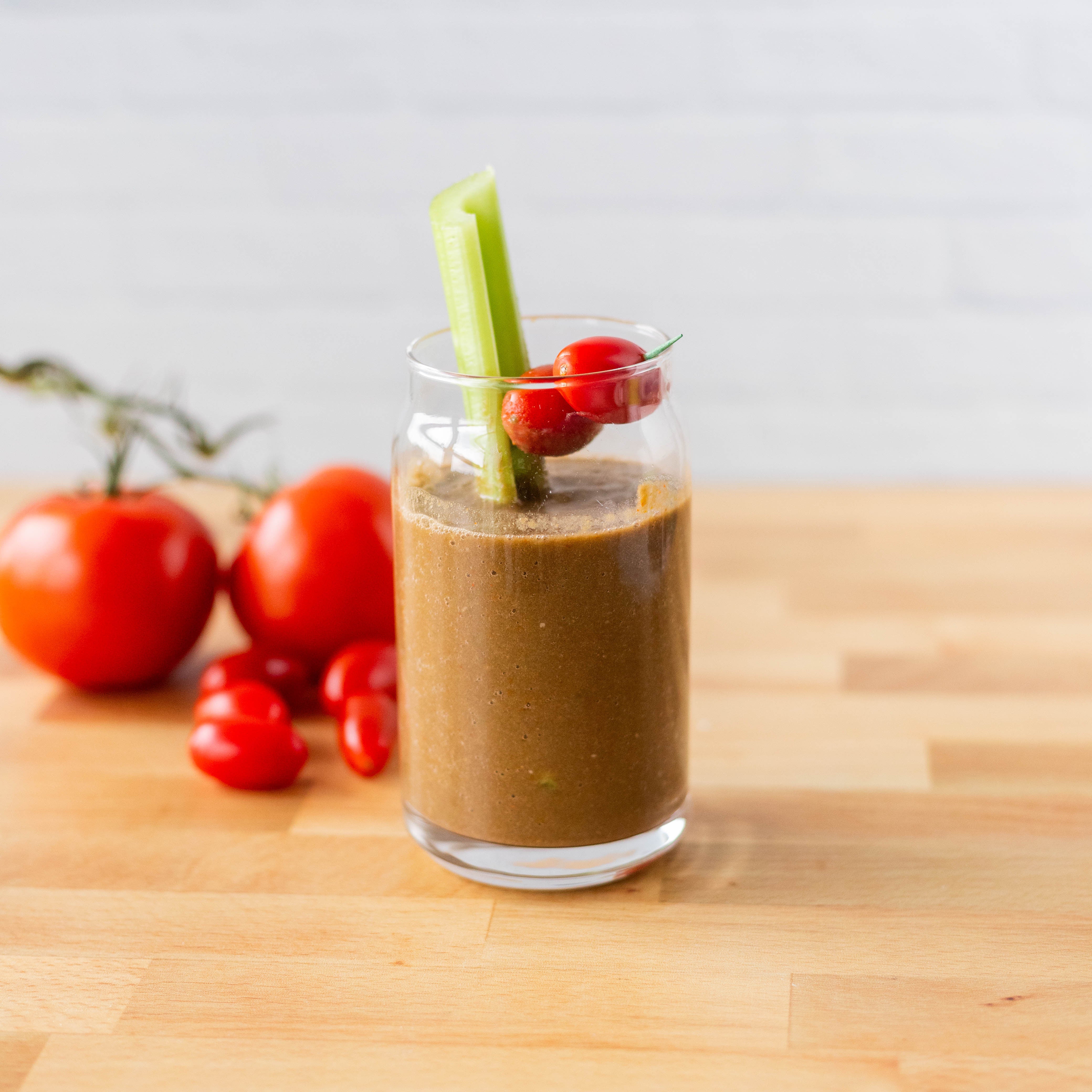 Tomato Smoothie With Celery