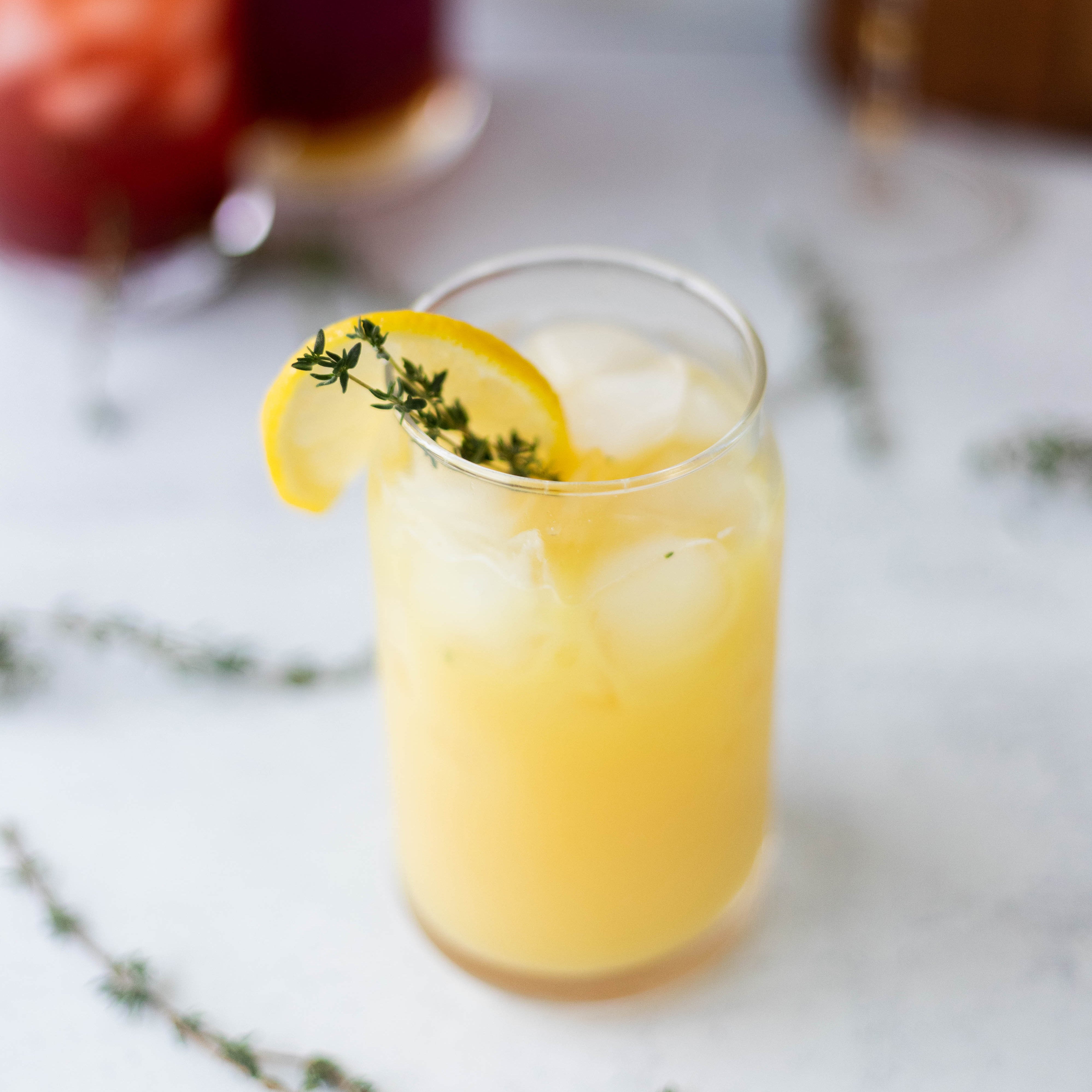 Ginger Thyme Mocktail