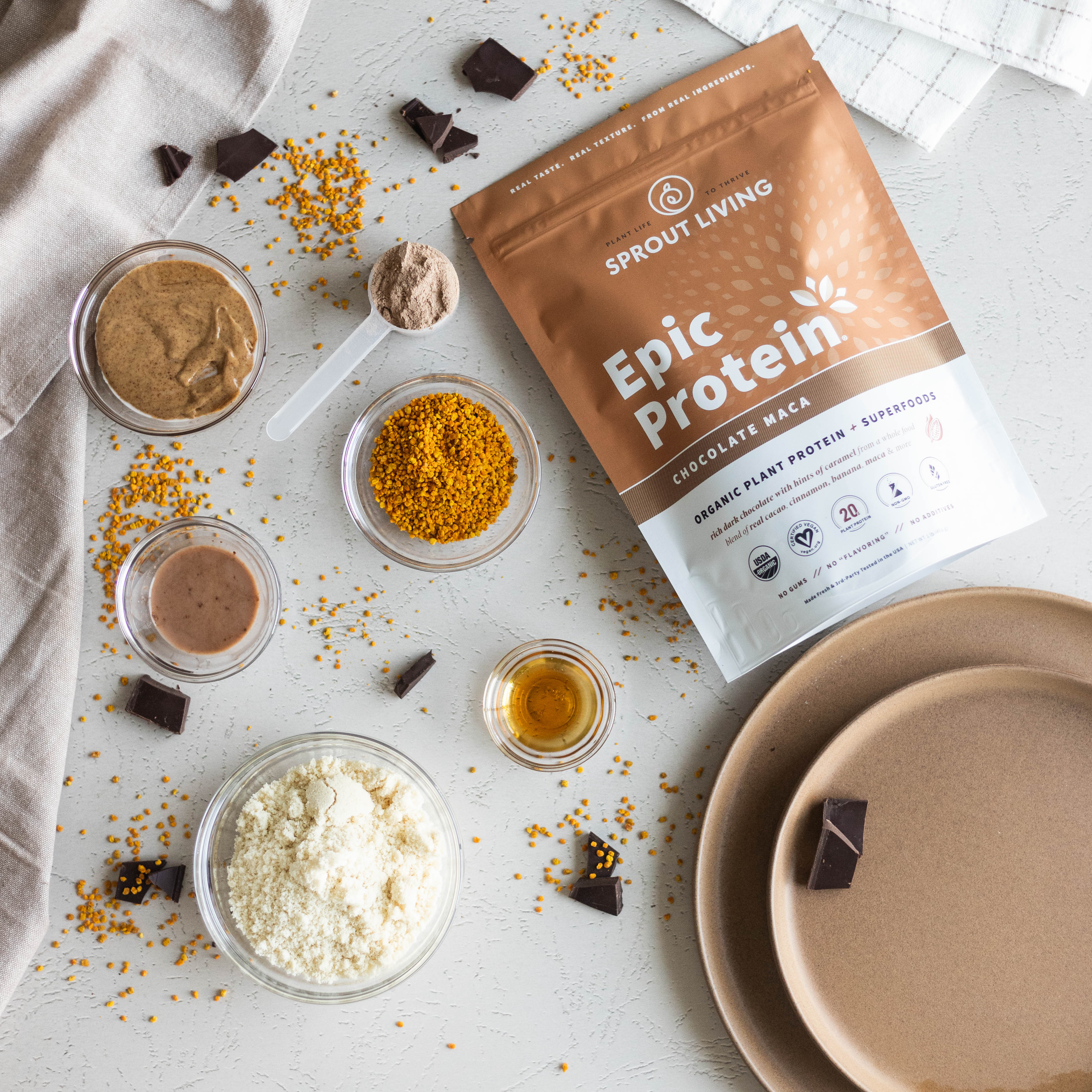 Protein Brownie Bite Ingredients