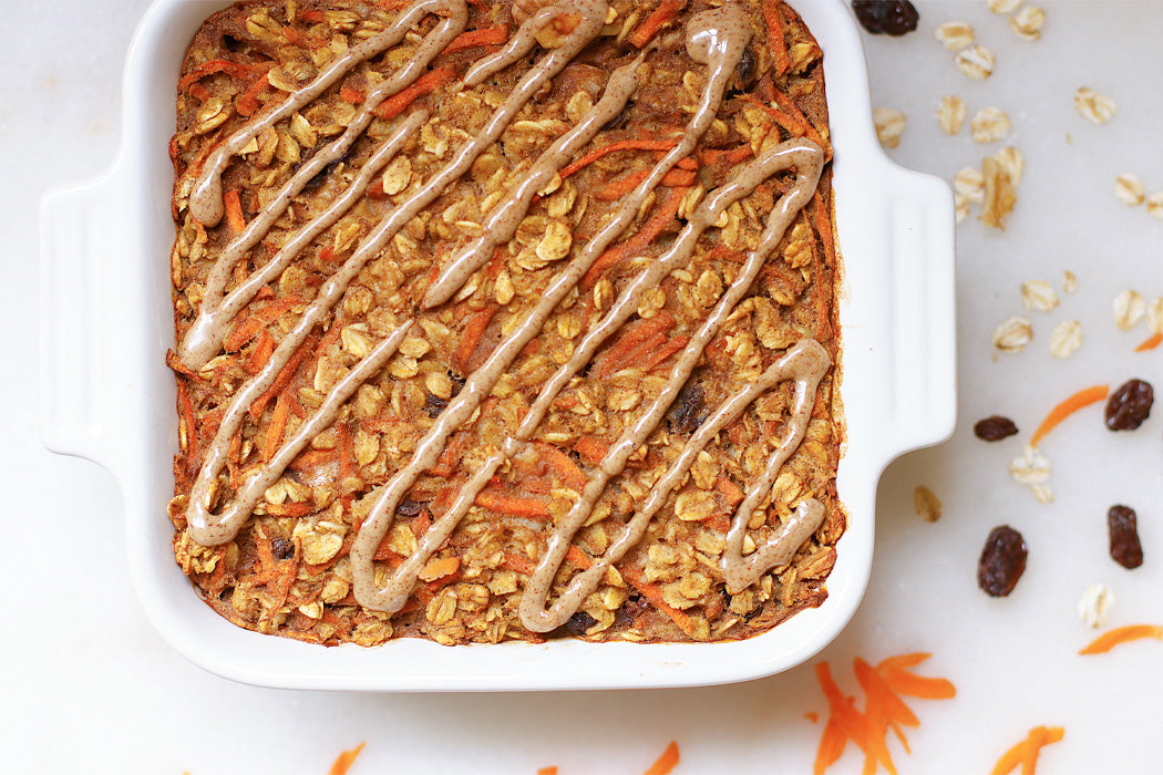 Carrot Cake Baked Oatmeal