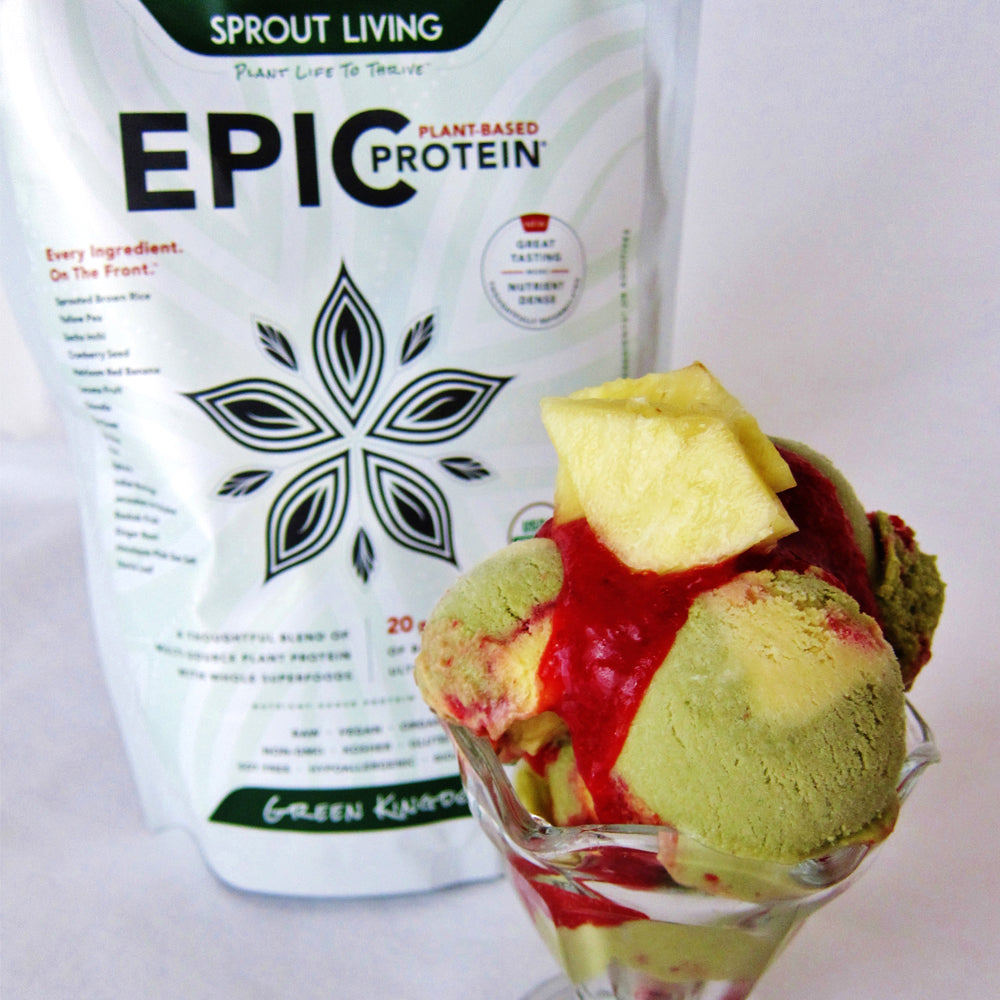 Raw Tutti Frutti Ice Cream