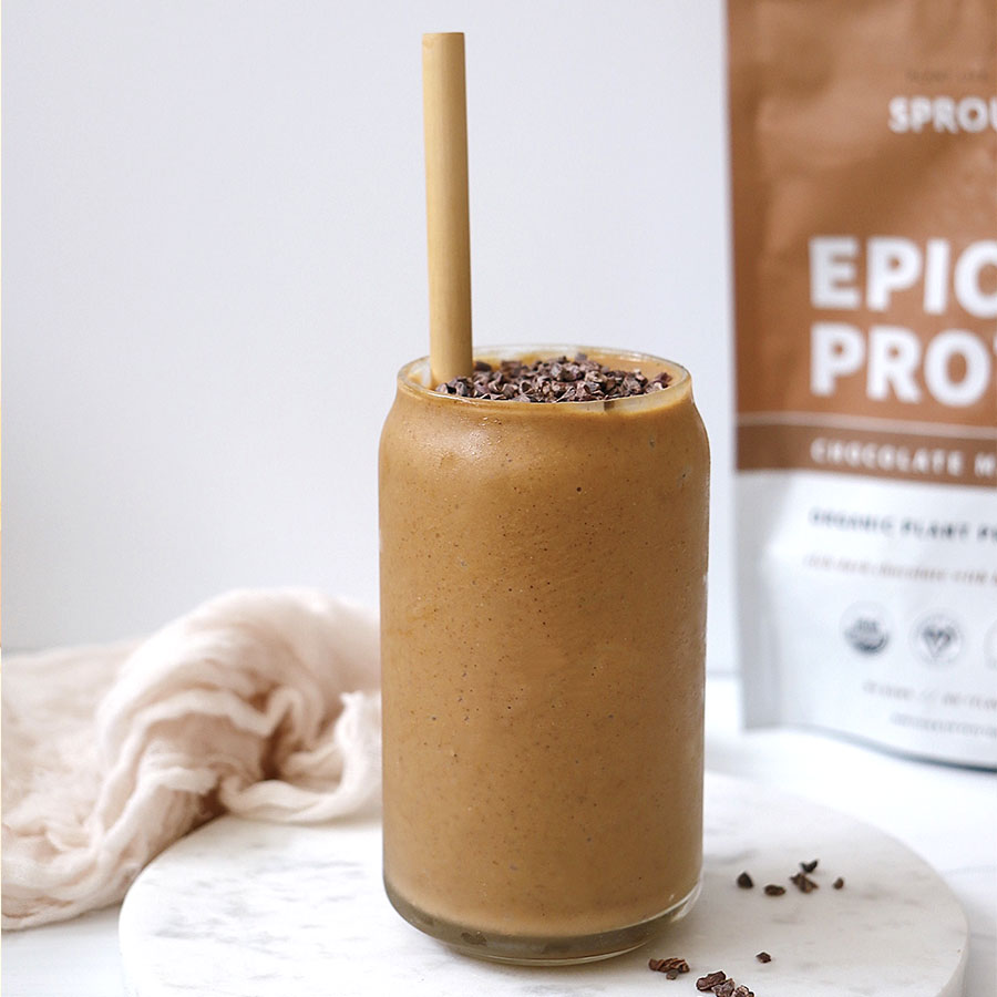 Chocolate Sweet Potato Smoothie