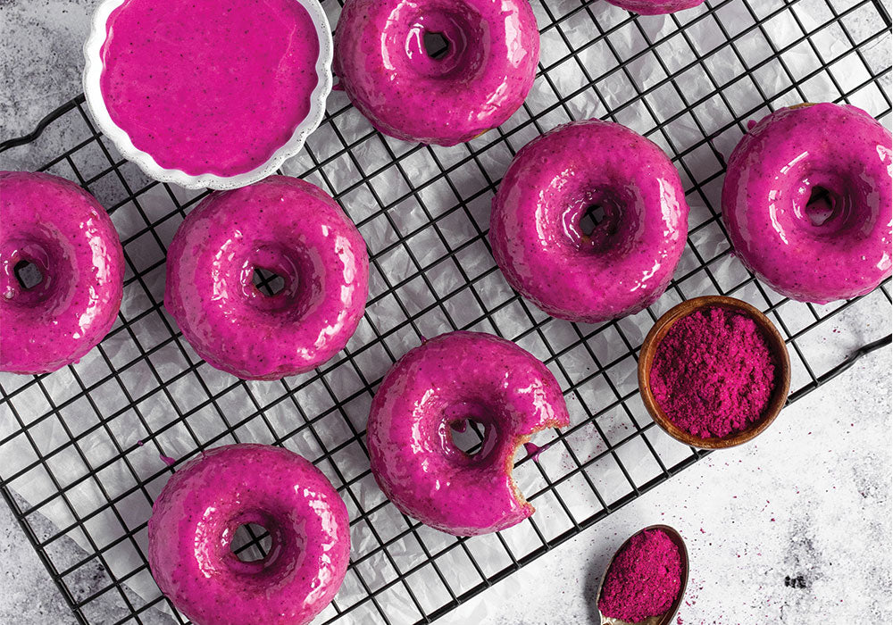 Pitaya Protein Donuts