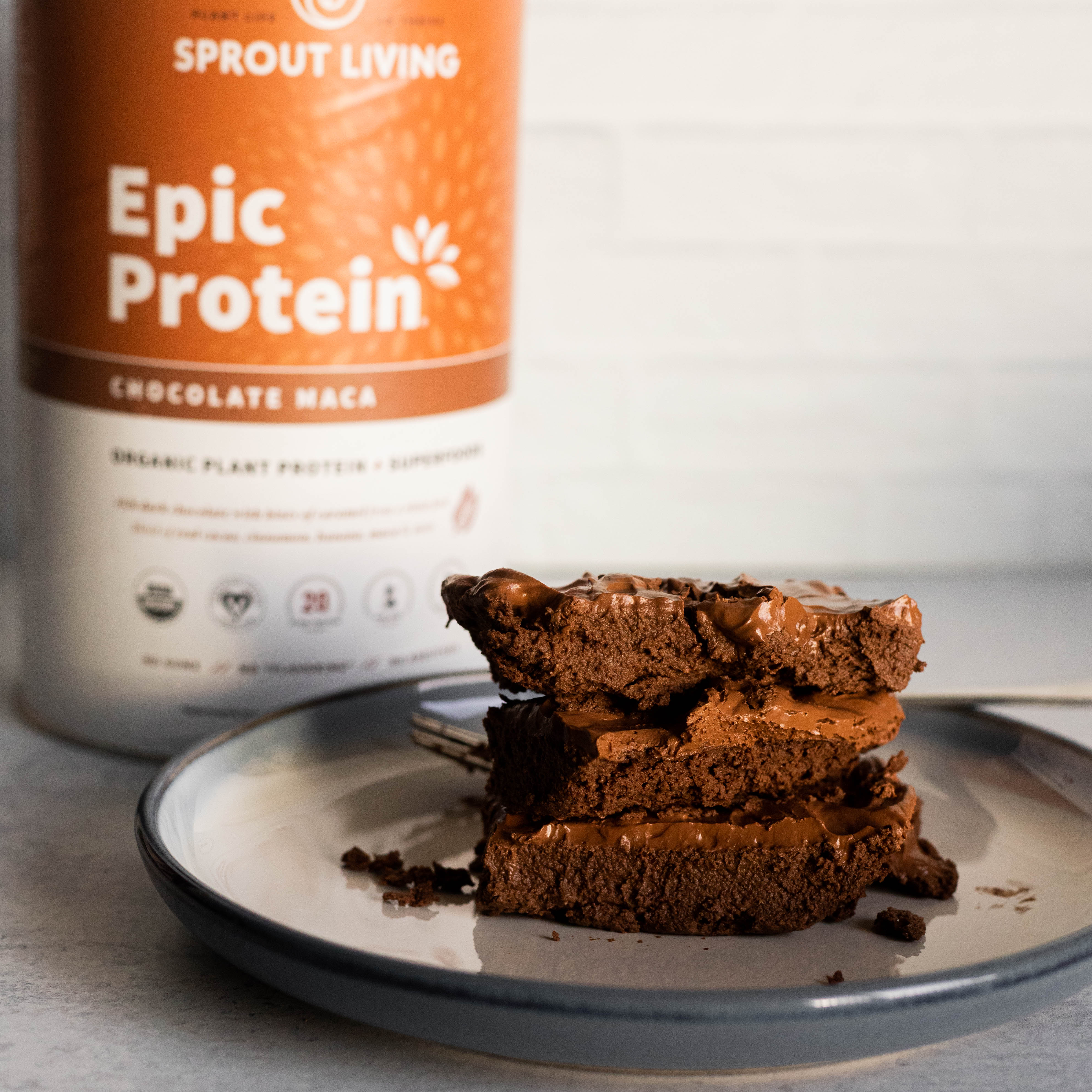 Super Fudgy Protein Brownies