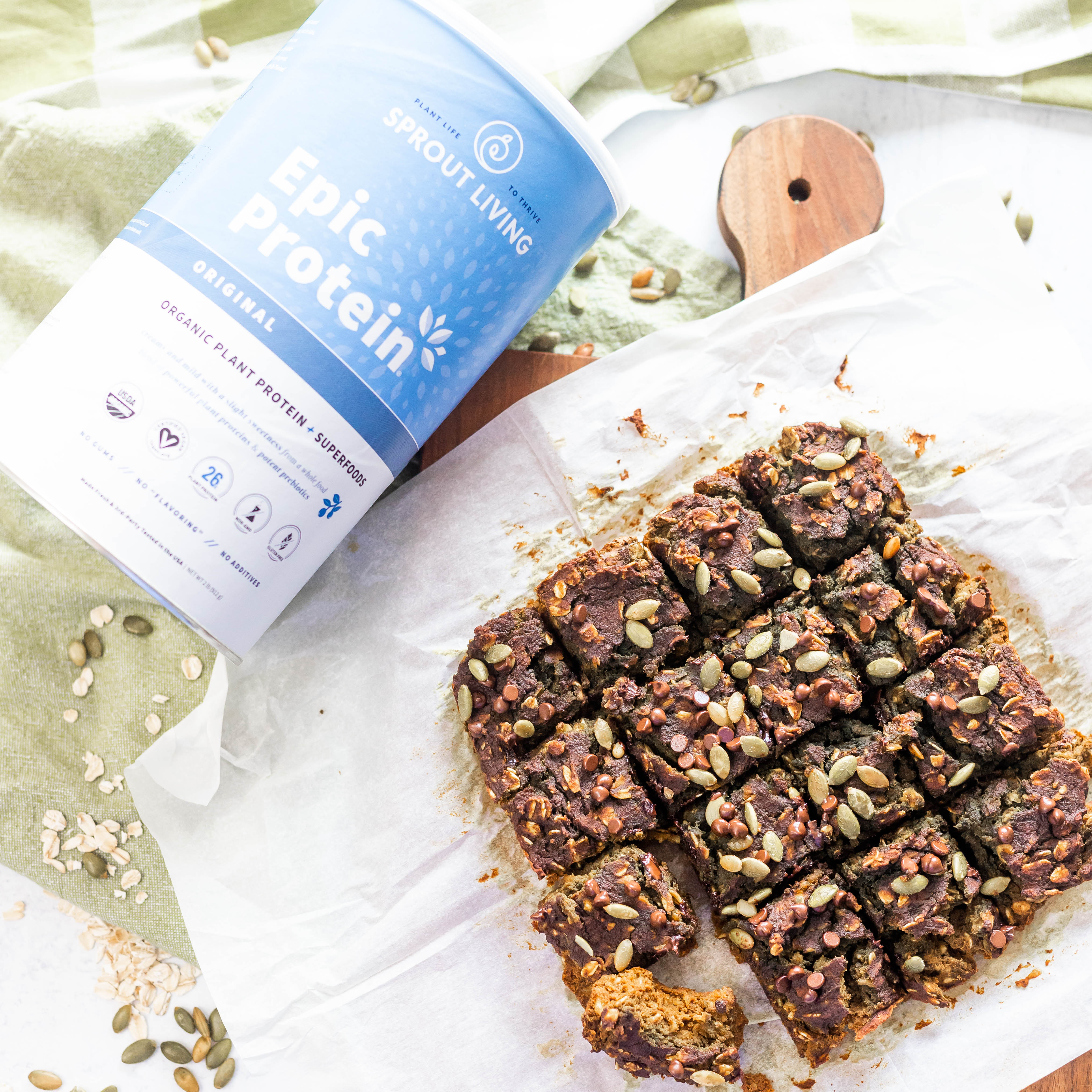 Epic Protein Original Pumpkin Bars