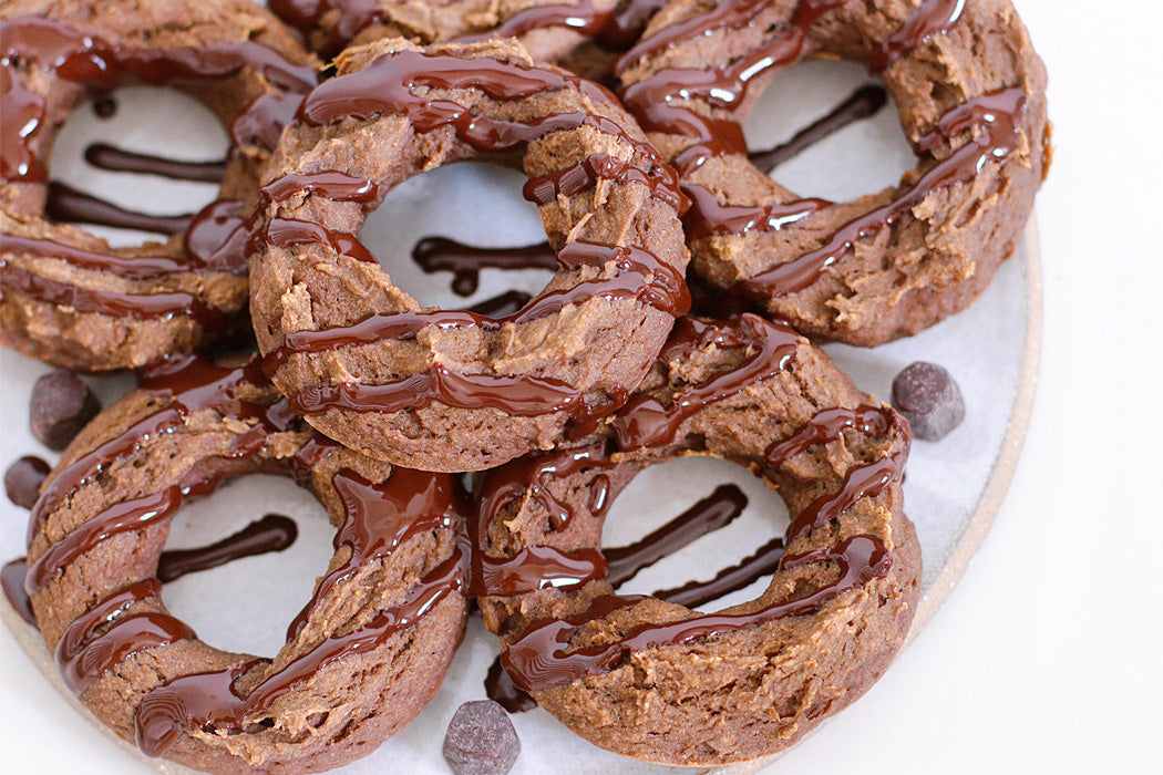 Coffee Cake Protein Donuts