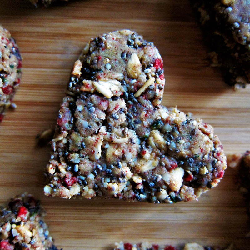 Raw Fruit & Seed Energy Hearts