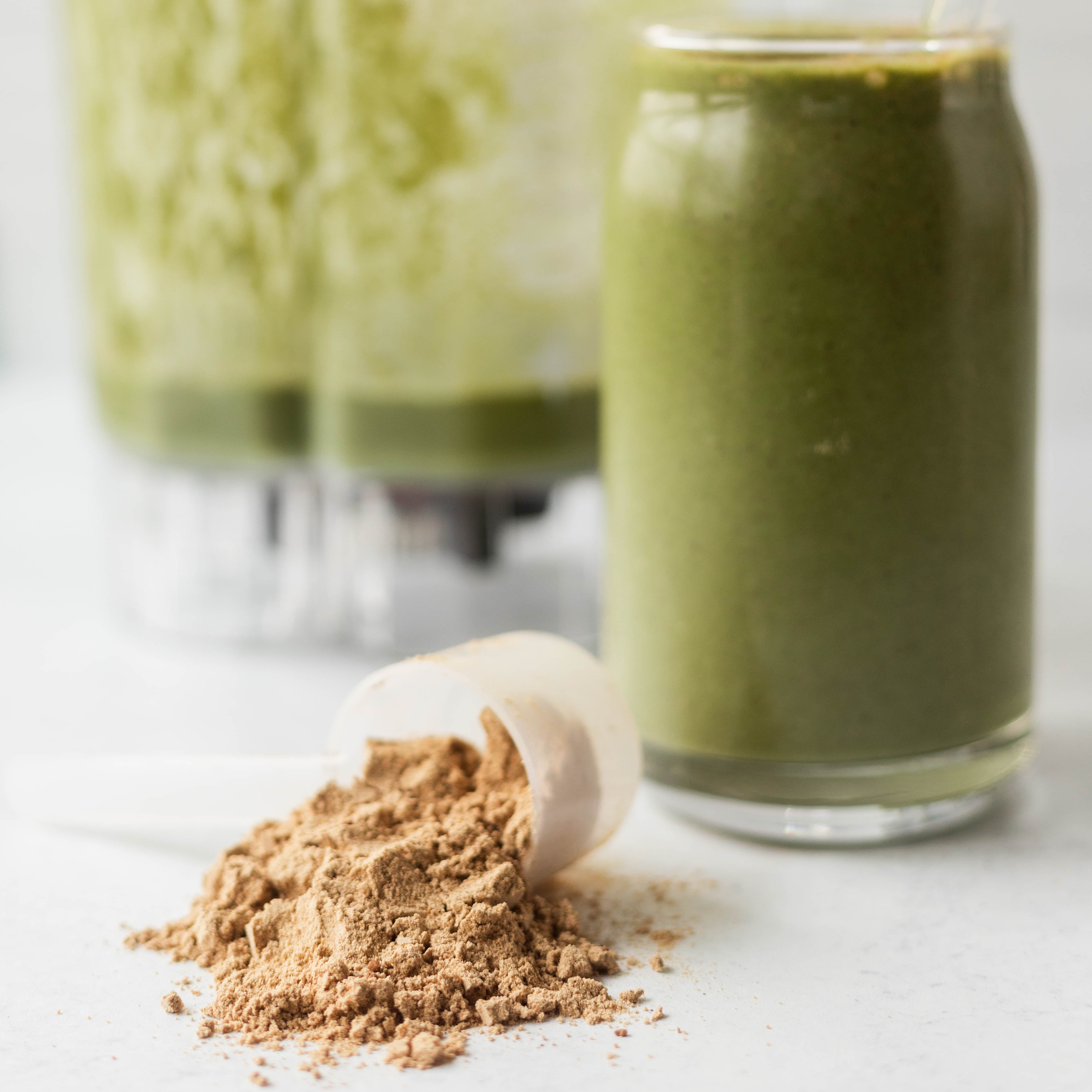 Protein-Packed Mint Chip Smoothie