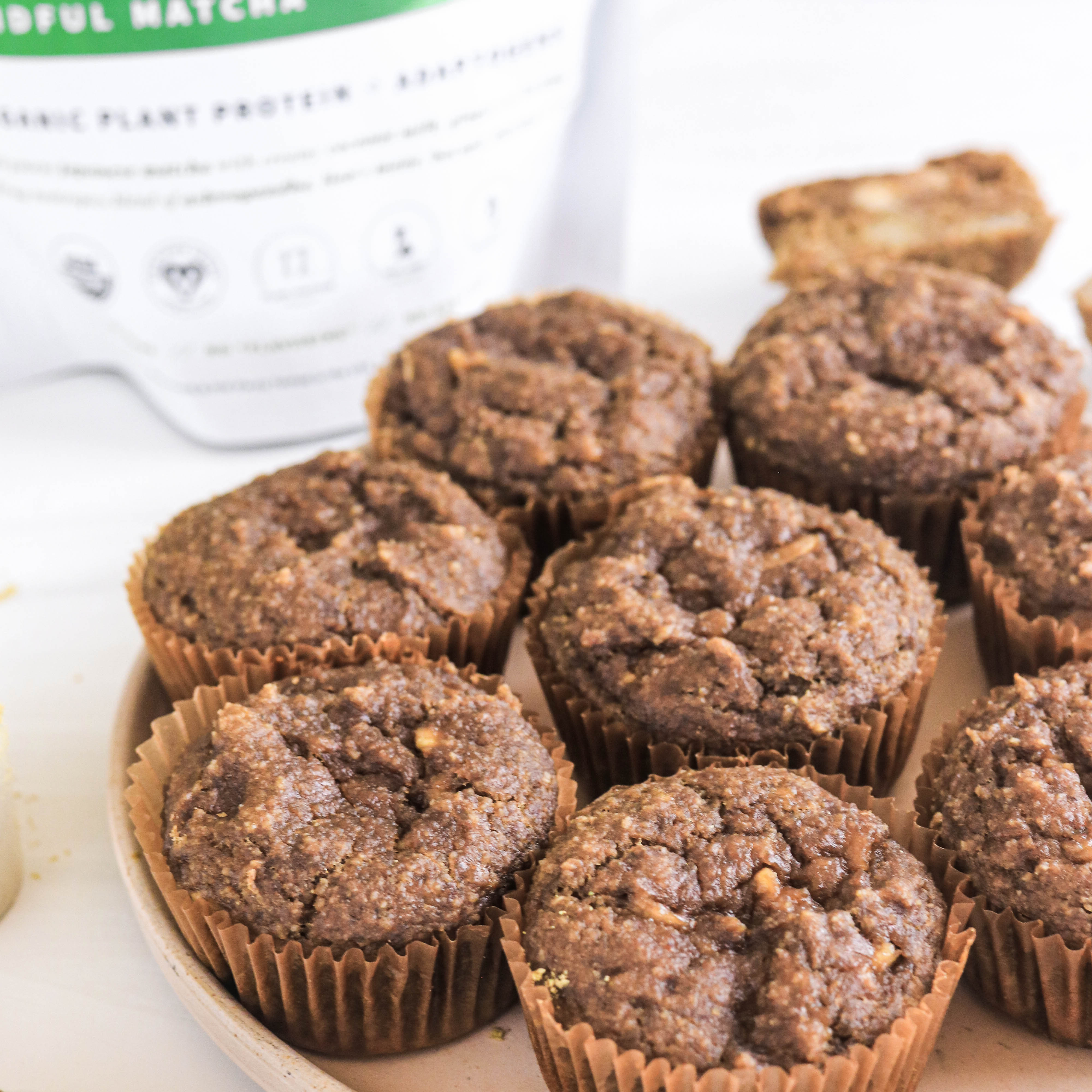 Breakfast Matcha Muffins