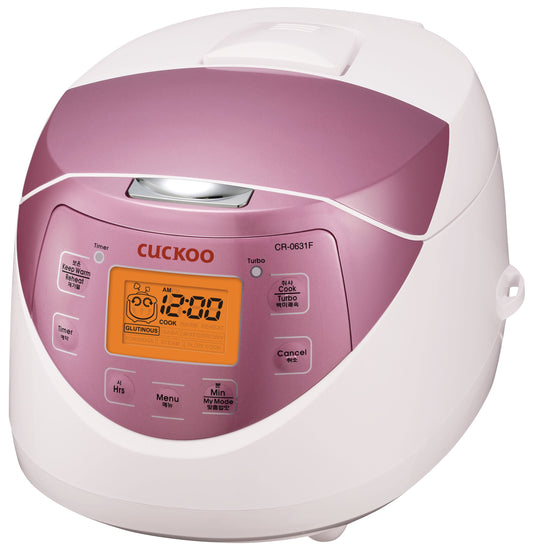 Cuckoo 8-Cup White Micom Rice Cooker CR-0810F