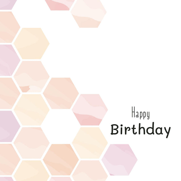 Honeycomb Birthday Confetti-exploding Greetings Card – Boomf