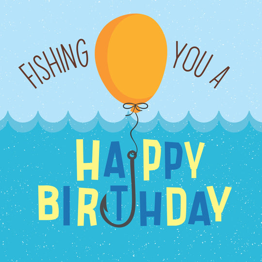 Funny Fishing Birthday Cards