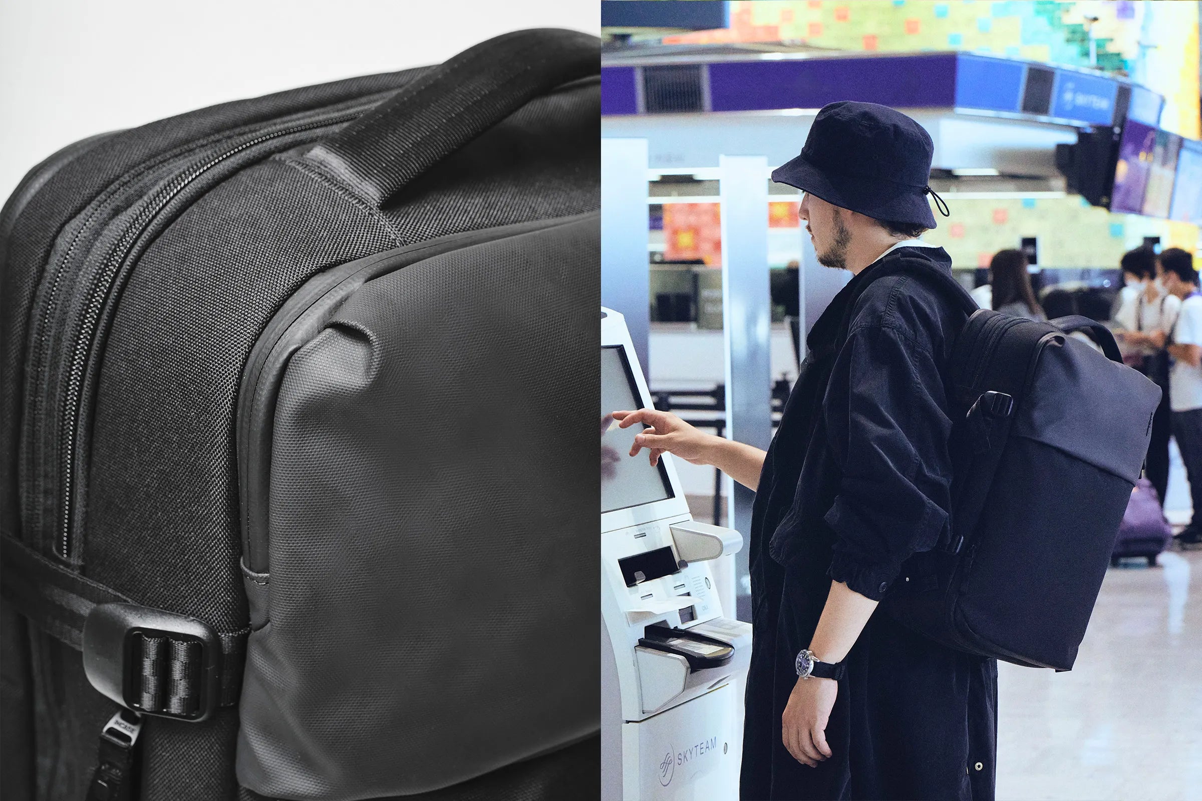 A.R.C. Travel Pack vs EO Travel Backpack】Incase 2大トラベル
