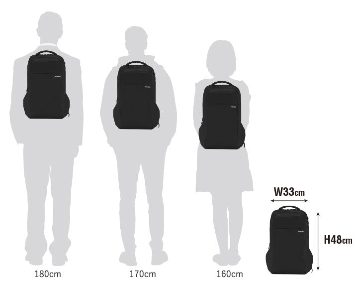 アイコンバックパック(Icon Backpack) -黒(ブラック)-大容量-ビジネス