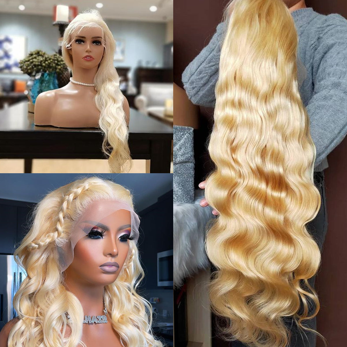 body wave 613 hair wig