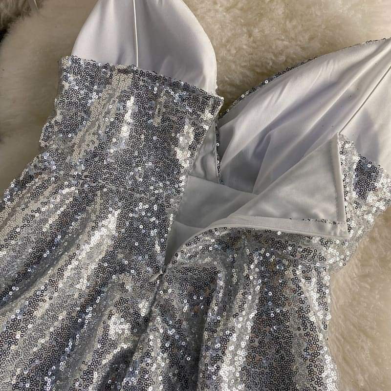 ralph and russo satin dress