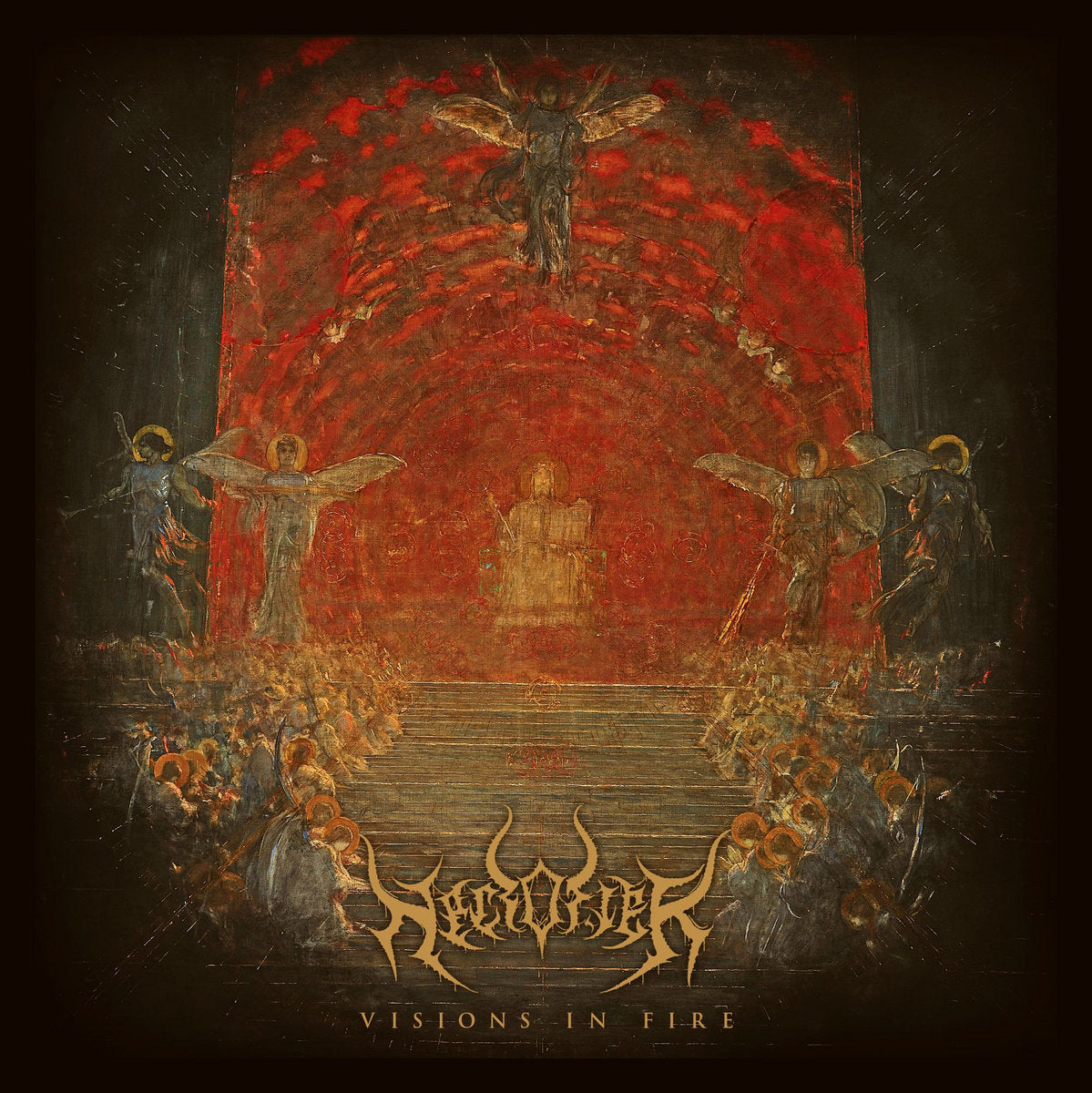 Necrofier "Visions In Fire" 12"EP - Necrofier (2018)