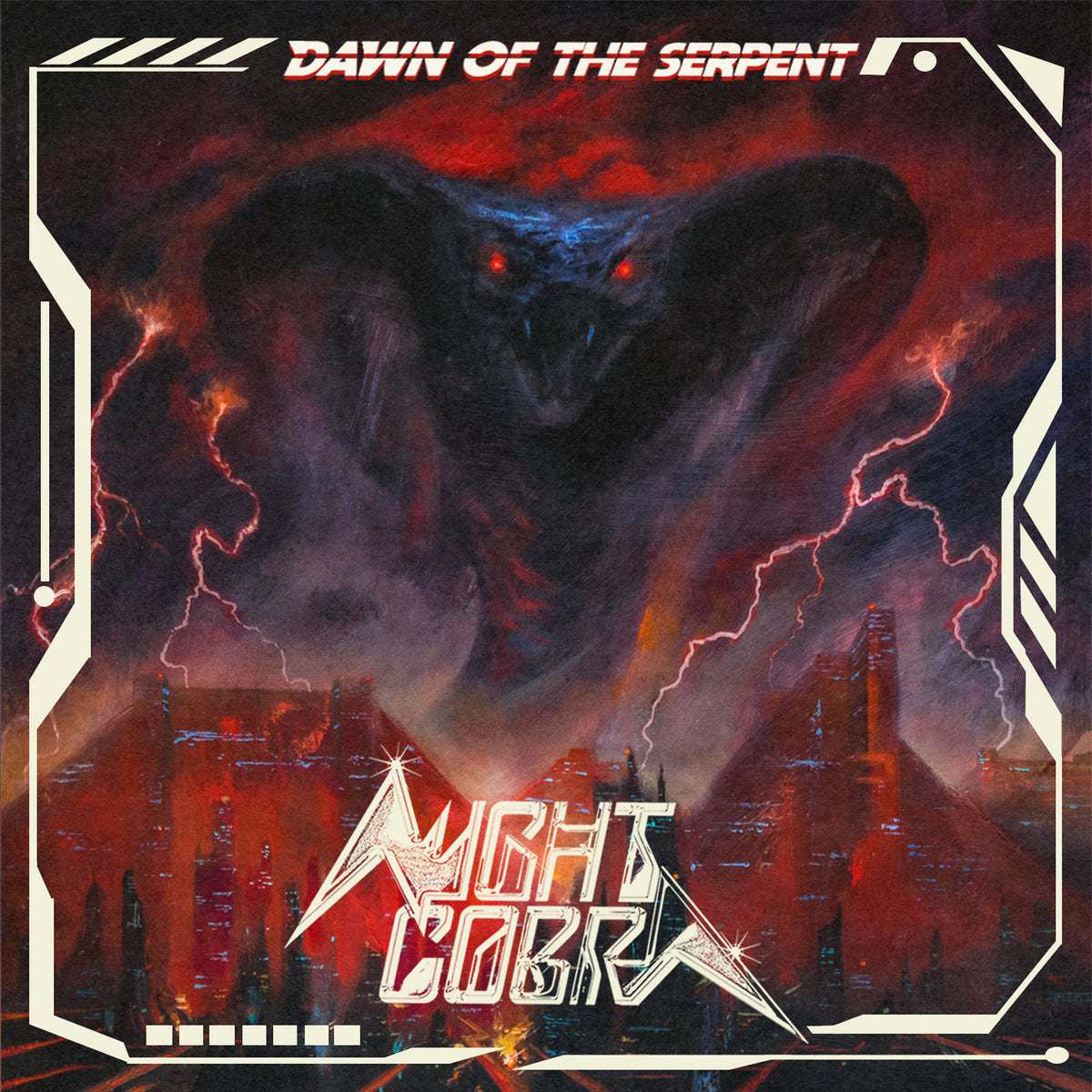 Night Cobra "Dawn of the Serpent" CD - High Roller Records (2022)