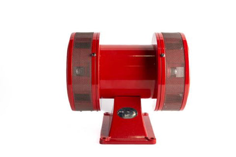 Portable Metal Air Raid Alarm Siren - Hand Crank Operation