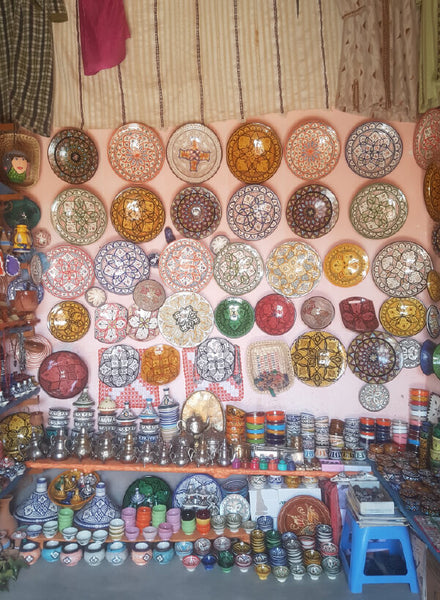 images of moroccan pottery