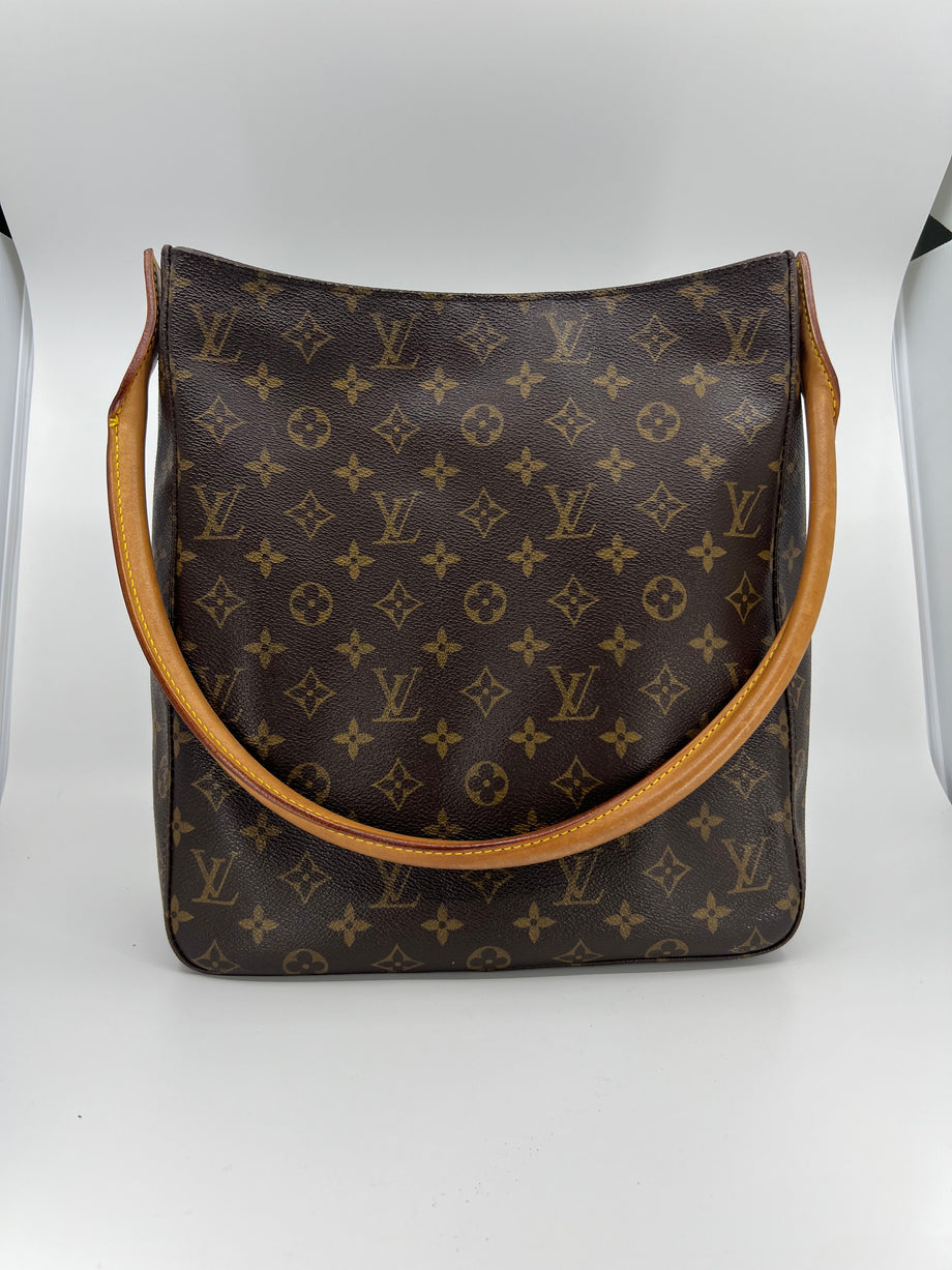 LOUIS VUITTON MONOGRAM Empreinte Lumineuse PM Brown 2 Way Bag #8 Rise-on