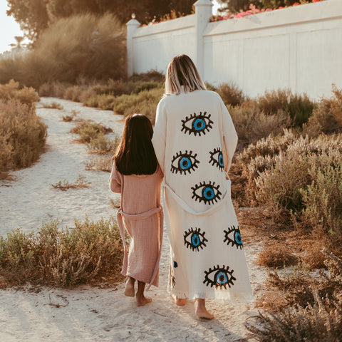 Turkish cotton beach robes