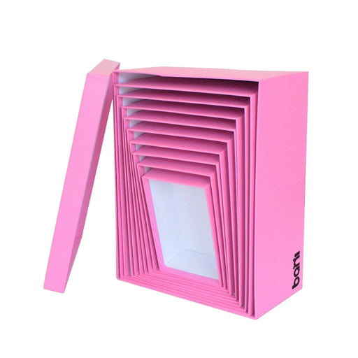 bani - Magenta Pink - 10 Piece Nesting Gift Box Set with Lid - tomu.co.za