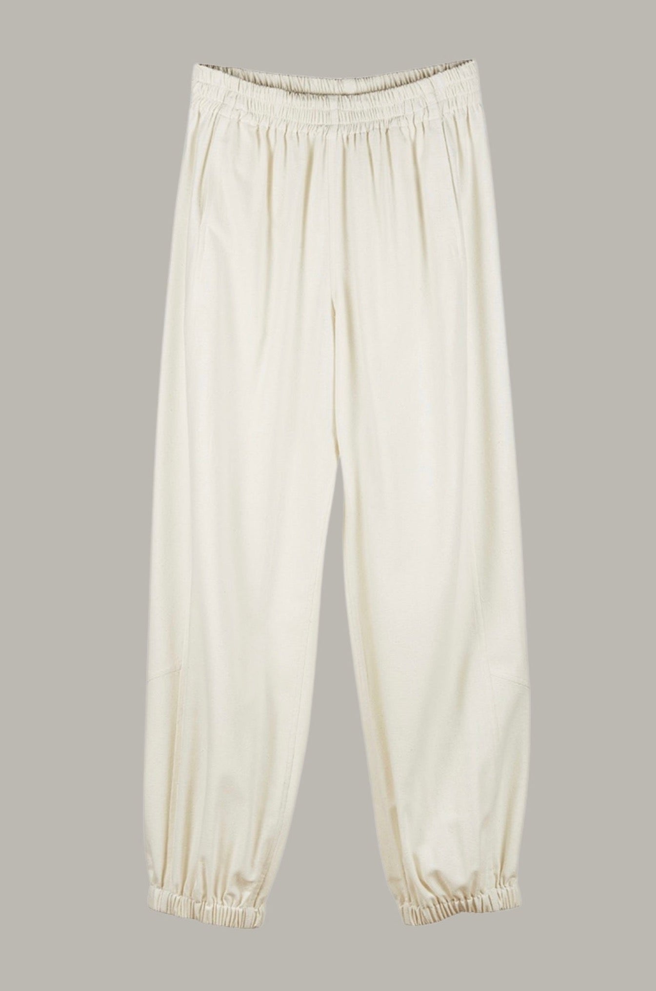 Onion pink intricately designed full-sleeve raw-silk kurta with contrast  white pants