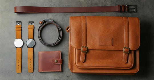 Types of leather accessories