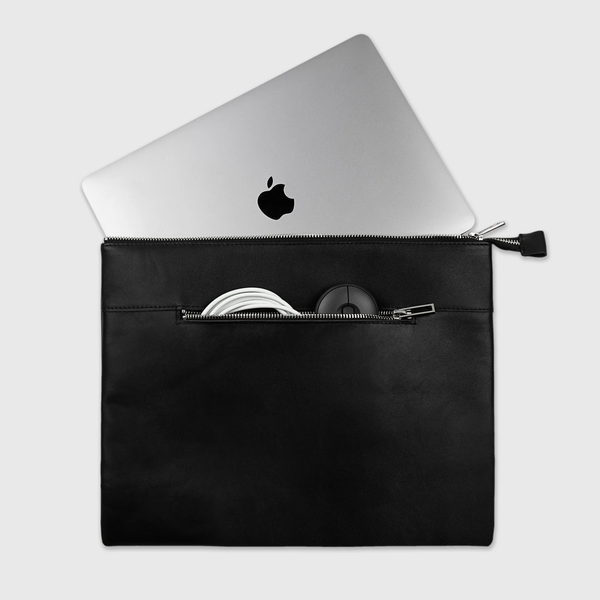 leather MacBook sleeve