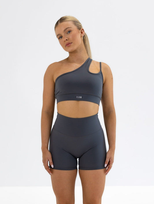 set active | sculptflex® ribbed one shoulder bra