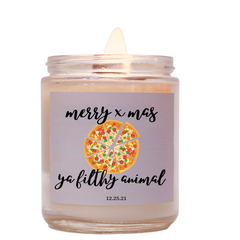 personalized secret santa | scented candle jar | chloe and crown