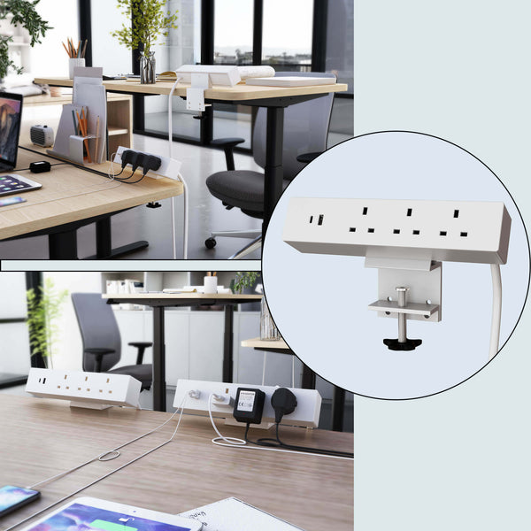 Maidesite under desk PC mount is space saving